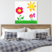 Impression sur toile ensoleillée (Insitu(Chambre))