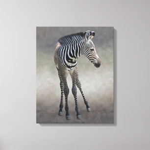 Impression sur toile enveloppée de rêves en noir e