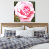 Impression sur toile enveloppée de rose rose (Insitu(Chambre))