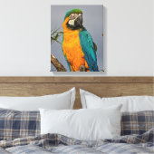 Impression sur toile enveloppée Goldie Blue (Insitu(Chambre))