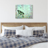 Impression sur toile enveloppée Swallowtail Summer (Insitu(Chambre))