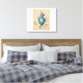 Impression sur toile Esprit Onibi Flamme Dorée (Insitu(Chambre))