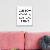 Impression sur toile étanche personnalisée mariage (Insitu(Salon))