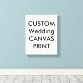 Impression sur toile étanche personnalisée mariage (Insitu (Plancher de Bois))