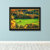 Impression sur toile Été dans la vallée (Insitu (Plancher de Bois))