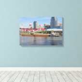Impression sur toile étendue Covington & Barges (Insitu (Plancher de Bois))