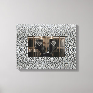 Impression sur toile étendue de Boss Lady