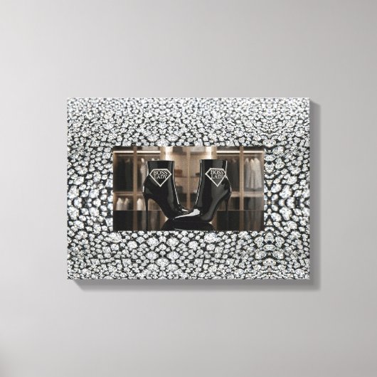 Impression sur toile étendue de Boss Lady (Recto)