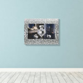 Impression sur toile étendue de Boss Lady (Insitu (Plancher de Bois))