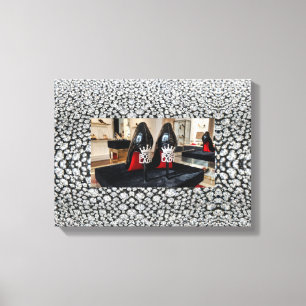 Impression sur toile étendue de Boss Lady
