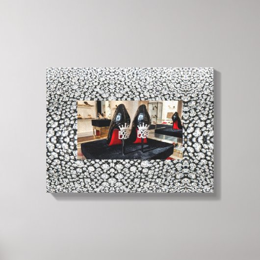 Impression sur toile étendue de Boss Lady (Recto)