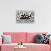 Impression sur toile étendue de Boss Lady (Insitu(Salon))