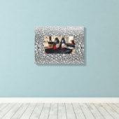 Impression sur toile étendue de Boss Lady (Insitu (Plancher de Bois))