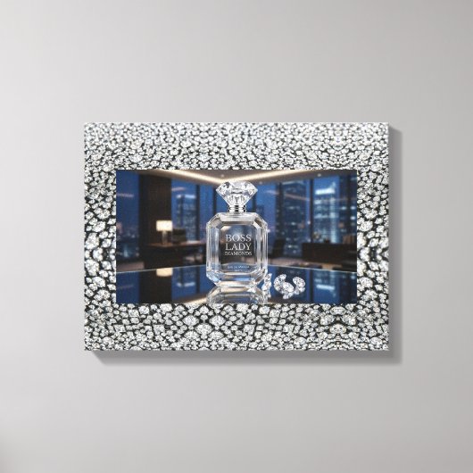 Impression sur toile étendue de Boss Lady (Recto)