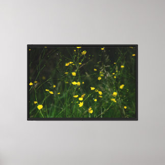 Impression sur toile étendue de fleurs sauvages ja