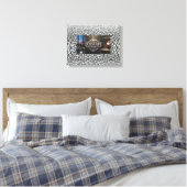 Impression sur toile étendue de la patronne (Insitu(Chambre))