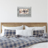 Impression sur toile étendue de la patronne (Insitu(Chambre))