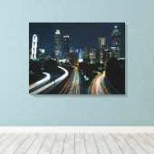 Impression sur toile étendue de paysage urbain (Insitu (Plancher de Bois))