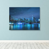 Impression sur toile étendue de paysage urbain (Insitu (Plancher de Bois))