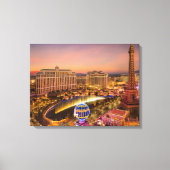 Impression sur toile étendue de Vegas (Recto)