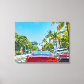 Impression sur toile étendue de voitures de luxe (Recto)
