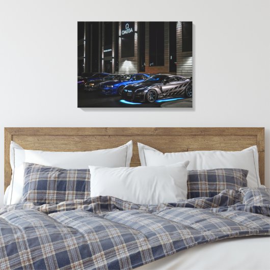 Impression sur toile étendue de voitures de luxe (Insitu(Chambre))