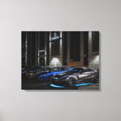 Impression sur toile étendue de voitures de luxe (Recto)