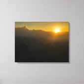 Impression sur toile étendue du lever du soleil (Recto)