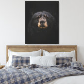 Impression sur toile étendue OURS NOIR (Insitu(Chambre))