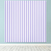 Impression sur toile étendue Rayures violettes (Insitu (Plancher de Bois))