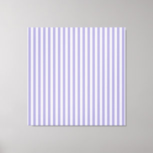 Impression sur toile étendue Rayures violettes