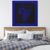 Impression sur toile étendue Roi & Reine faits roy (Insitu(Chambre))