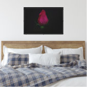 Impression sur toile étendue Rose rose (Insitu(Chambre))