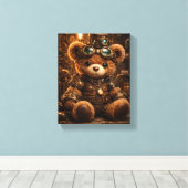 Impression sur toile étendue Steam Punk Steve (Insitu (Plancher de Bois))