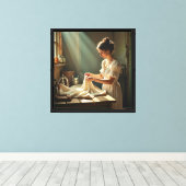 Impression sur toile étirée (Insitu (Plancher de Bois))