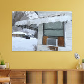 Impression sur toile étirée d'accueil en hiver (Insitu(Salon))