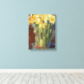 Impression sur toile étirée Daffodil par Carleen M (Insitu (Plancher de Bois))