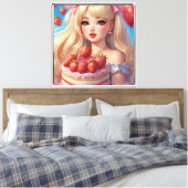 Impression sur toile étirée d'anime (Insitu(Chambre))