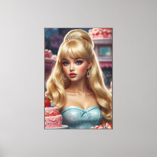 Impression sur toile étirée d'anime (Recto)