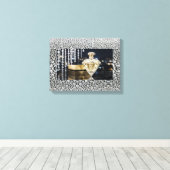 Impression sur toile étirée de Boss Lady (Insitu (Plancher de Bois))