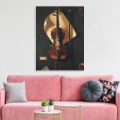 Impression sur toile étirée de Dutch Master Music (Insitu(Salon))