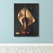 Impression sur toile étirée de Dutch Master Music (Insitu (Plancher de Bois))