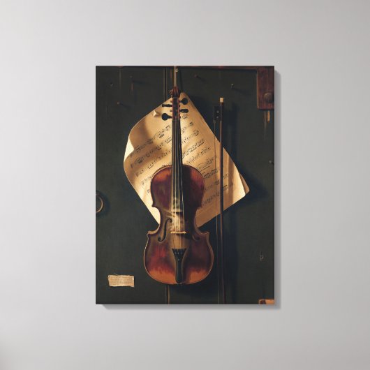 Impression sur toile étirée de Dutch Master Music (Recto)