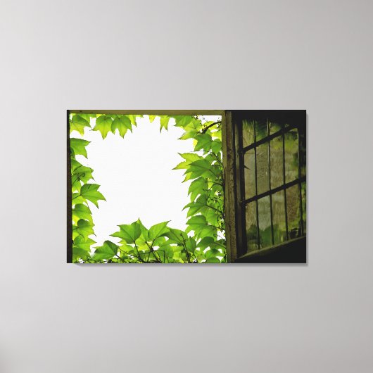 Impression sur toile étirée de fenêtre (Recto)