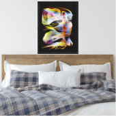 Impression sur toile étirée de grenouille (Insitu(Chambre))