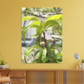 Impression sur toile étirée de pêcher (Insitu(Salon))