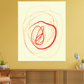 Impression sur toile étirée en ligne modulée (Insitu(Salon))