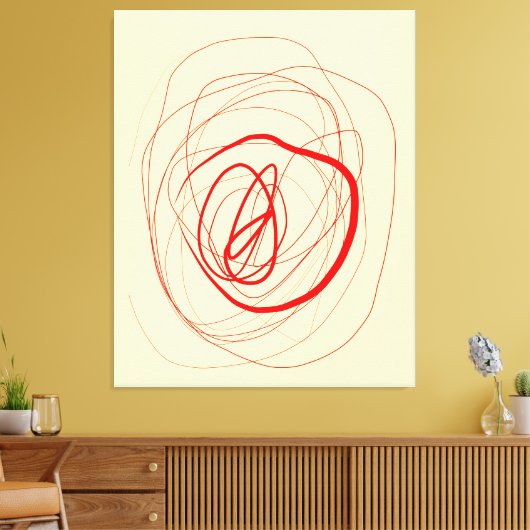 Impression sur toile étirée en ligne modulée (Insitu(Salon))