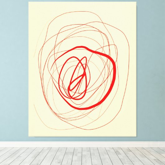 Impression sur toile étirée en ligne modulée (Insitu (Plancher de Bois))