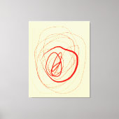 Impression sur toile étirée en ligne modulée (Recto)